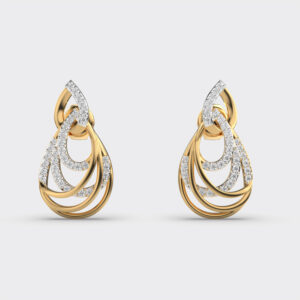 Knotted Forever Diamond Earrings