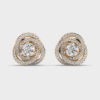 Spiraling Glow Diamond Studs