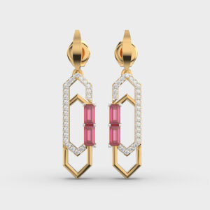 Dazzle Pulse Diamond Earrings