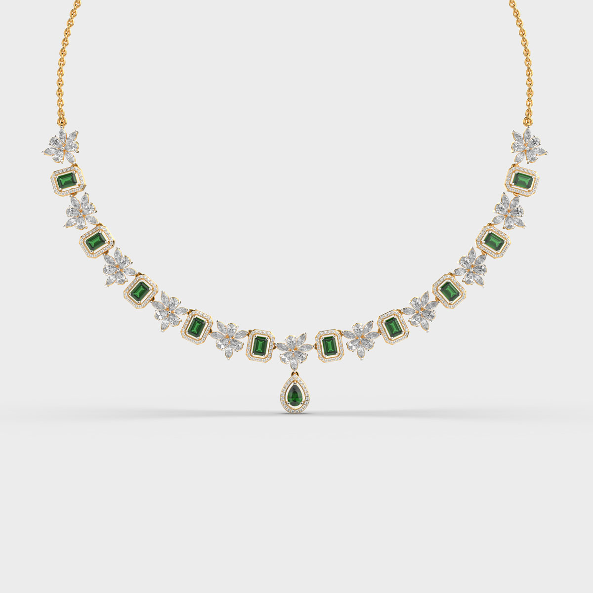 Luxe Allure Diamond Necklace