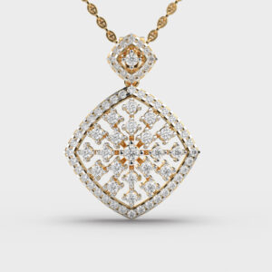 Traditional Gleam Diamond Pendant