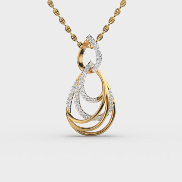 Knotted Forever Diamond Pendant