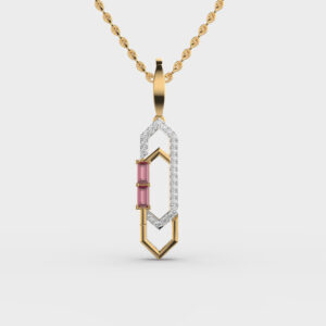 Dazzle Pulse Diamond Pendant