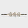 Edgy Love Diamond Mangalsutra Bracelet(Without Chain)