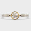 Swastika Diamond Mangalsutra Bracelet