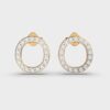 Opulent Oval Diamond Studs