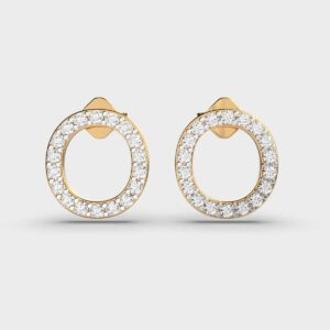 Opulent Oval Diamond Studs