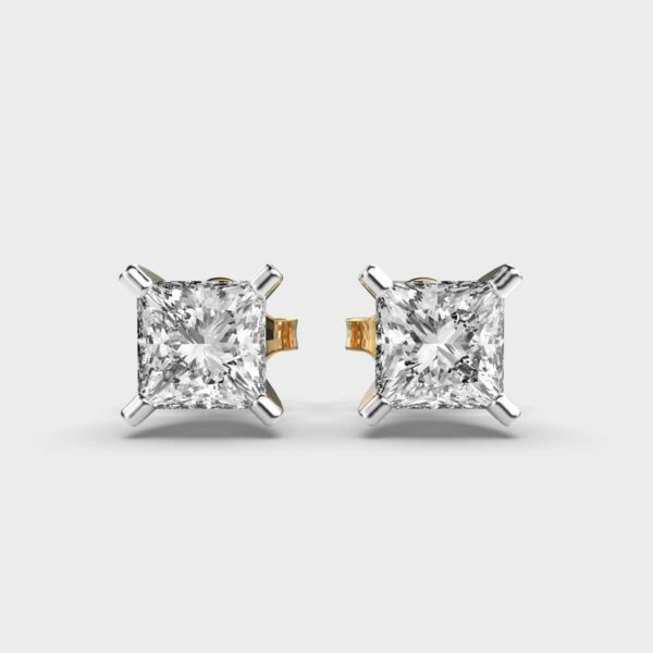 60 Cent Princess Diamond Studs