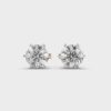 1 Carat Classic Solitaire Studs