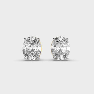 5 Carat Classic Oval Studs