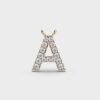 Adorable 'A' Diamond Pendant (Without Chain)