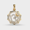 Om Divinity Diamond Pendant