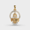 Sacred Balaji Diamond Pendant