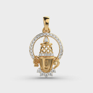 Sacred Balaji Diamond Pendant