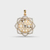 Kuber Yantra Diamond Pendant