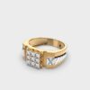 Two Tone Charming Men's Ring