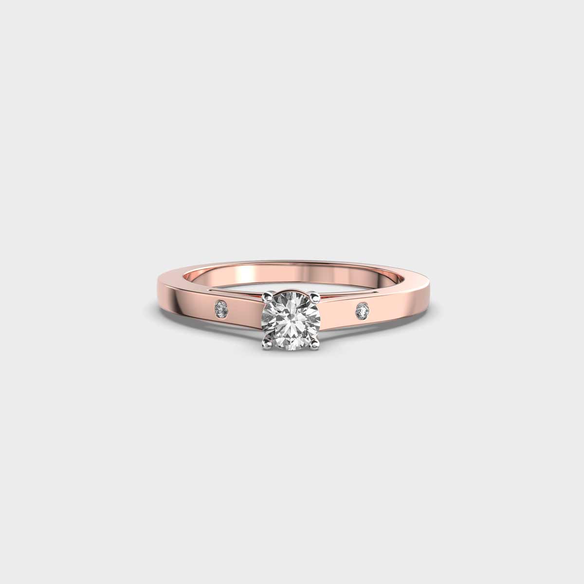 20 Cent Stunning Solitaire Ring Jewelbox