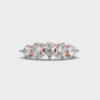 Luminous Petal Diamond Ring