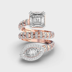 Triloop Sparkle Diamond Ring