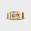 Emperor Signet Diamond Ring