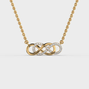 Infinite Infinity Diamond Pendant