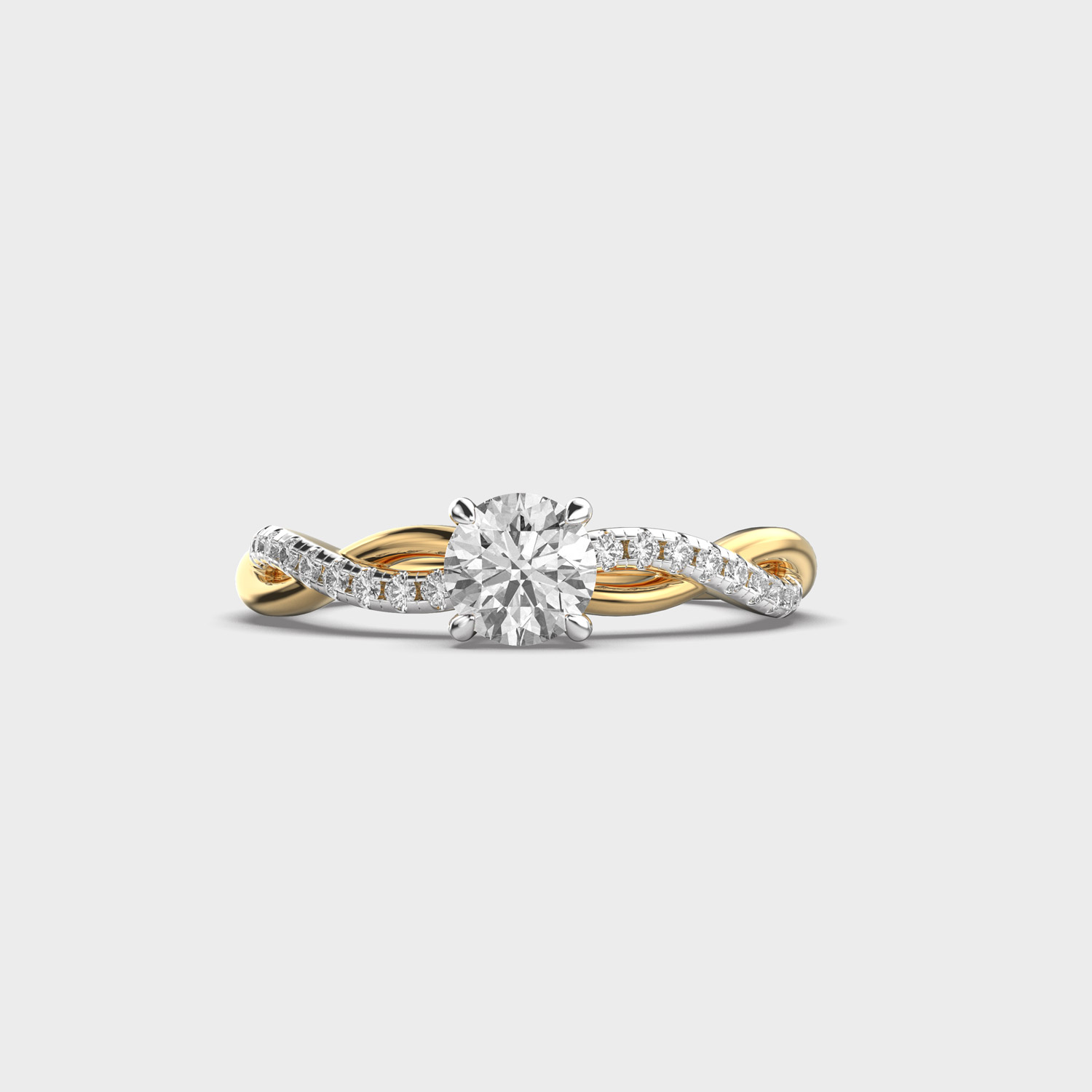 Lone Glow Diamond Ring