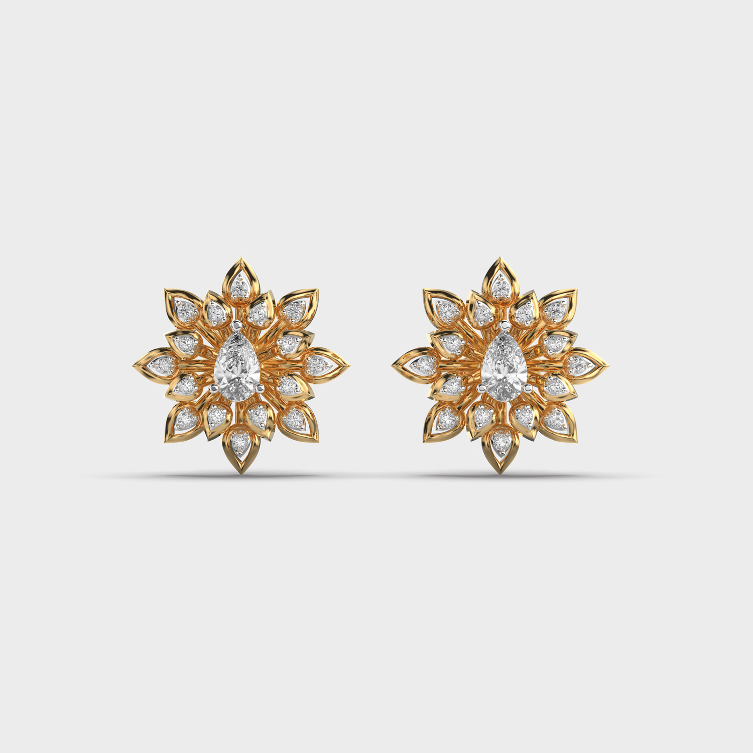 Designed Delicately Diamond Studs
