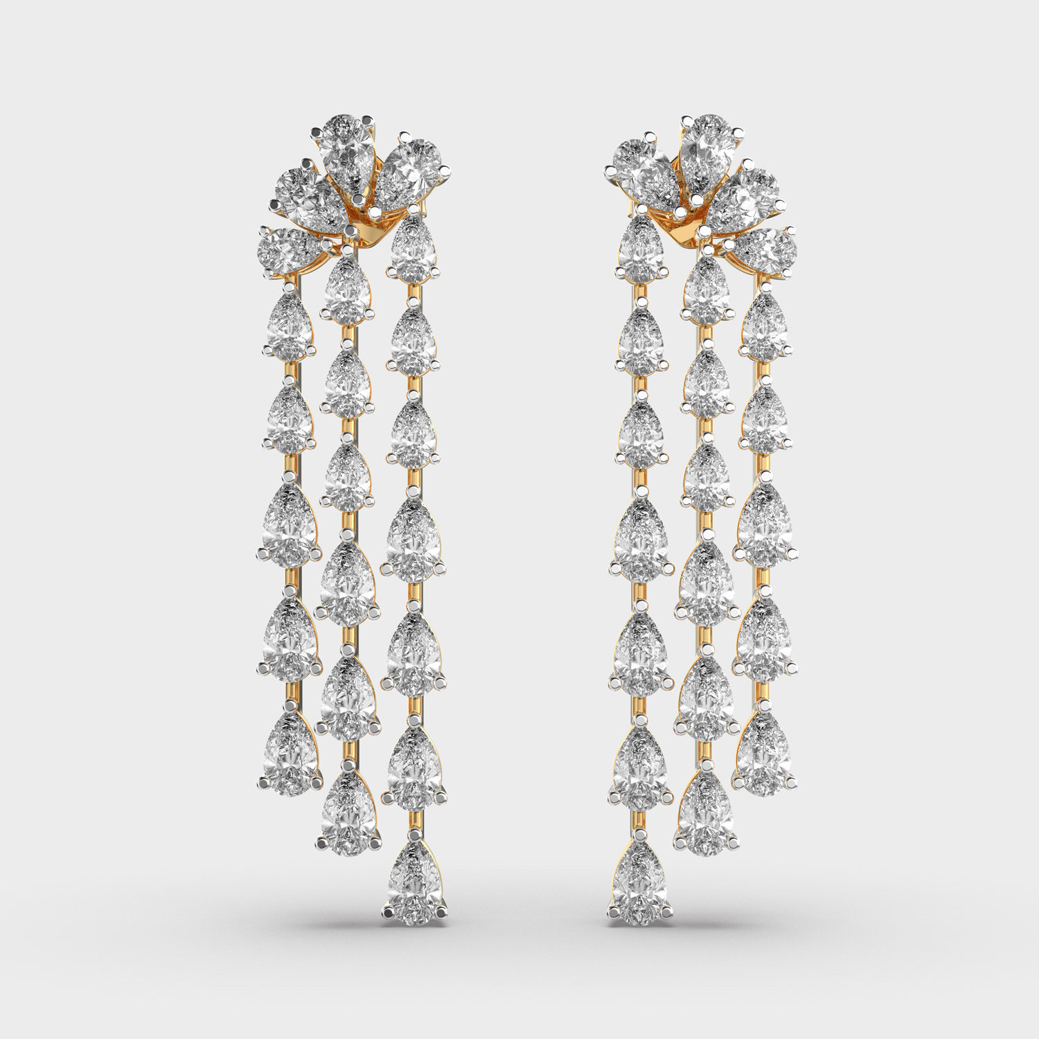 Gorgeous Diva Diamond Earrings