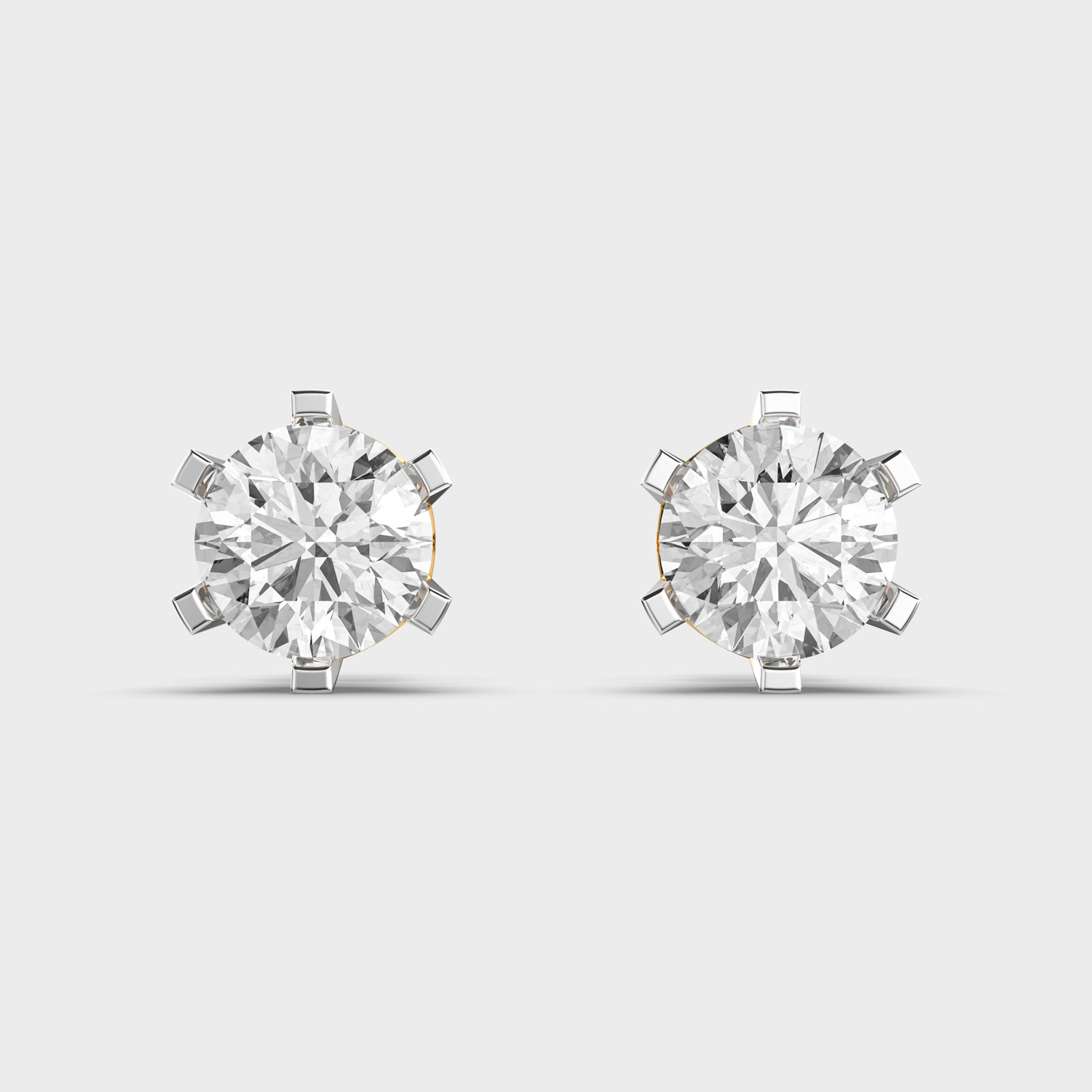 Dainty Rounds Diamond Studs