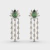 Drizzling Sparkle Diamond Earrings