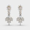 Glamorous Swag Diamond Earrings