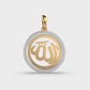 Allah Diamond Pendant