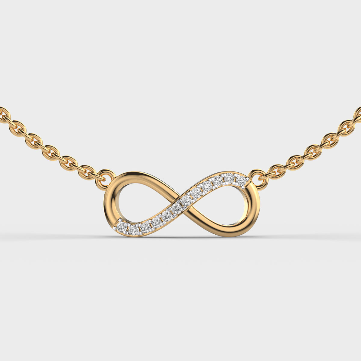 Beyond Infinity Diamond Pendant