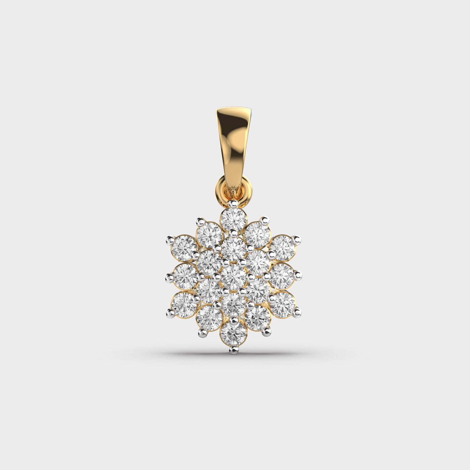 Gorgeous Bloom Diamond Pendant