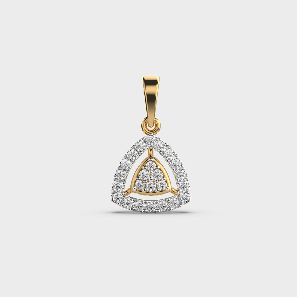 Smart Trinity Diamond Pendant