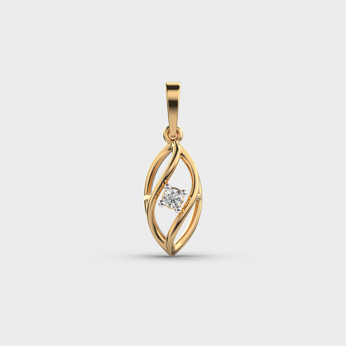 Vibing Together Diamond Pendant