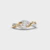 Looped Together Diamond Ring