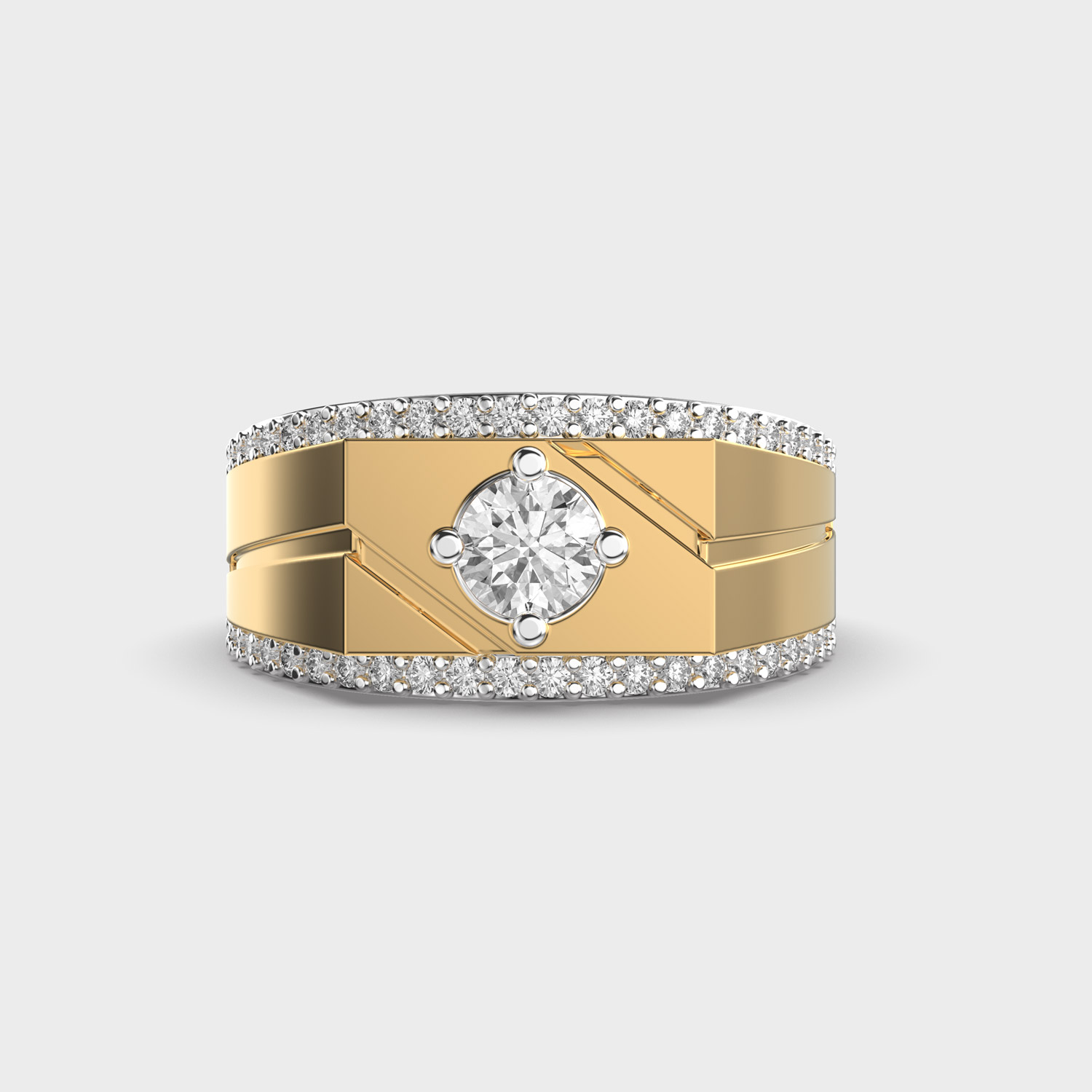 Majestic Crest Diamond Ring
