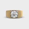 Crisp Facet Diamond Ring
