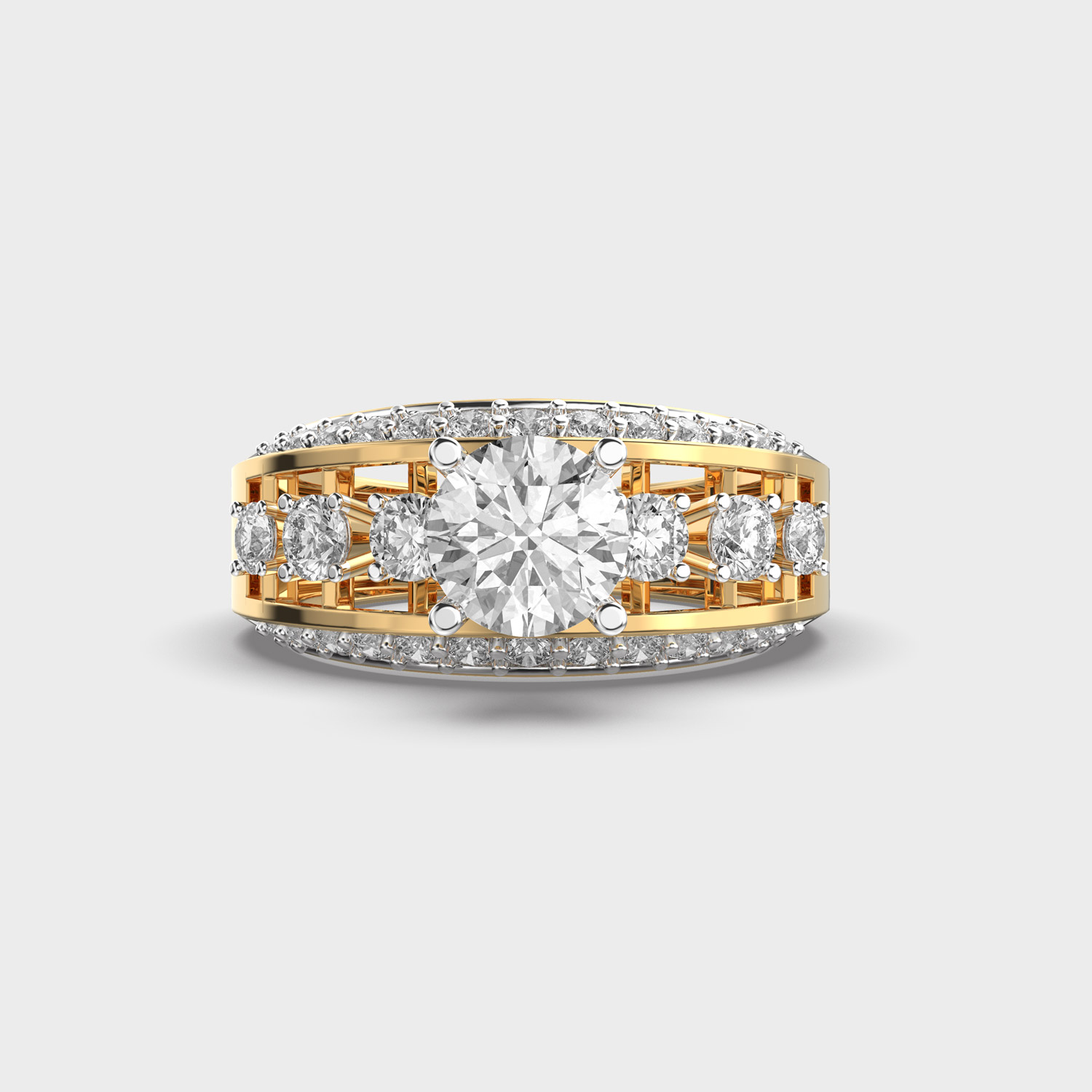 Enchanting Design Diamond Ring