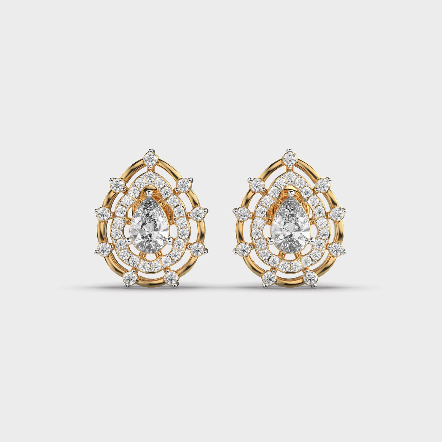 Enchanting Drops Diamond Studs
