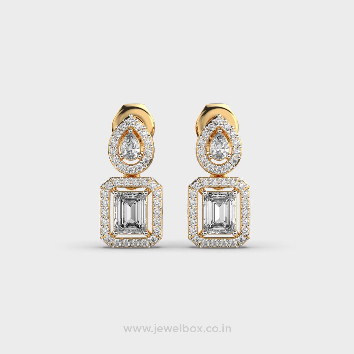 Aurora Loop Diamond Earrings