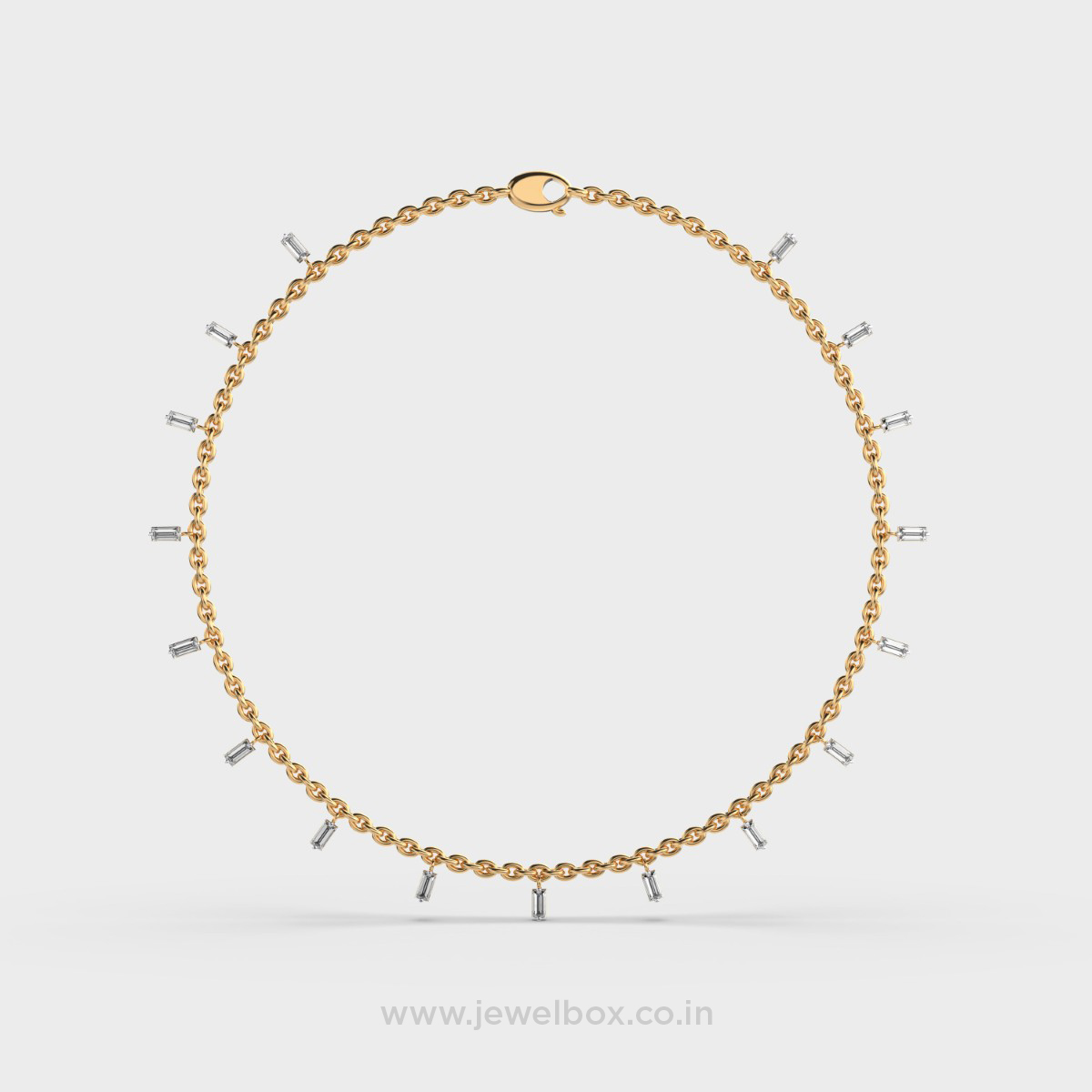 Golded Thread Diamond Bracelet
