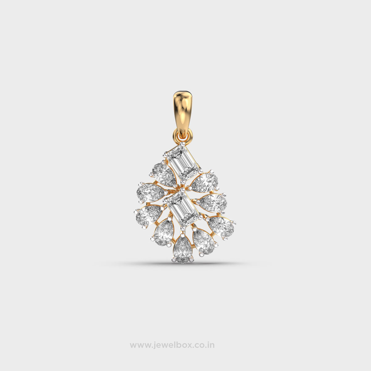 Serene Spark Diamond Pendant