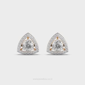 Triangle Luxe Padma Cut Diamond Studs