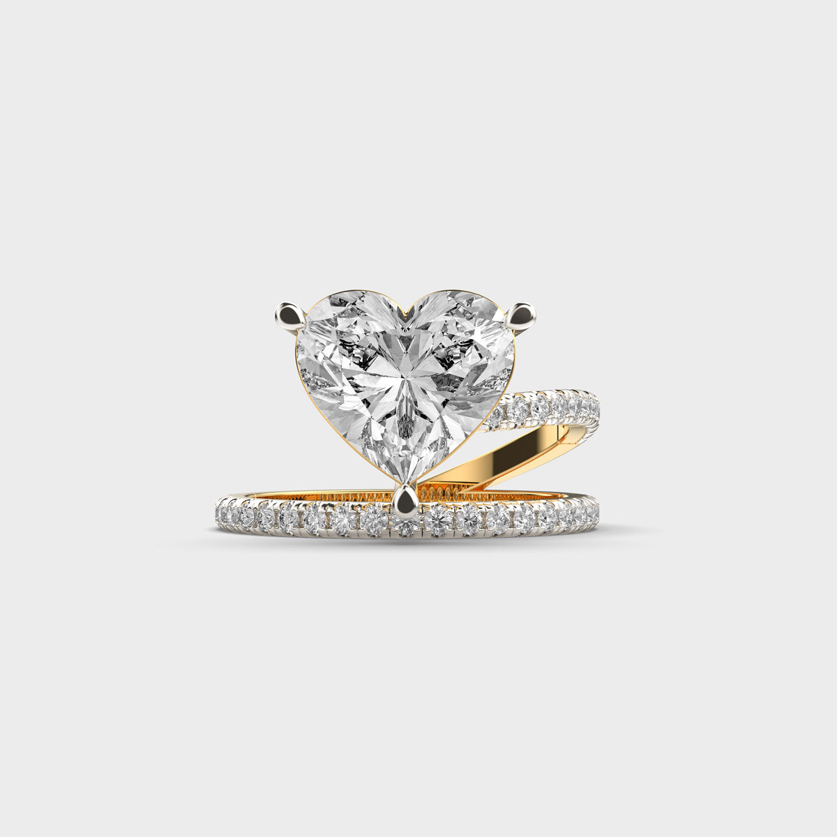 Treasured Heart Diamond Ring
