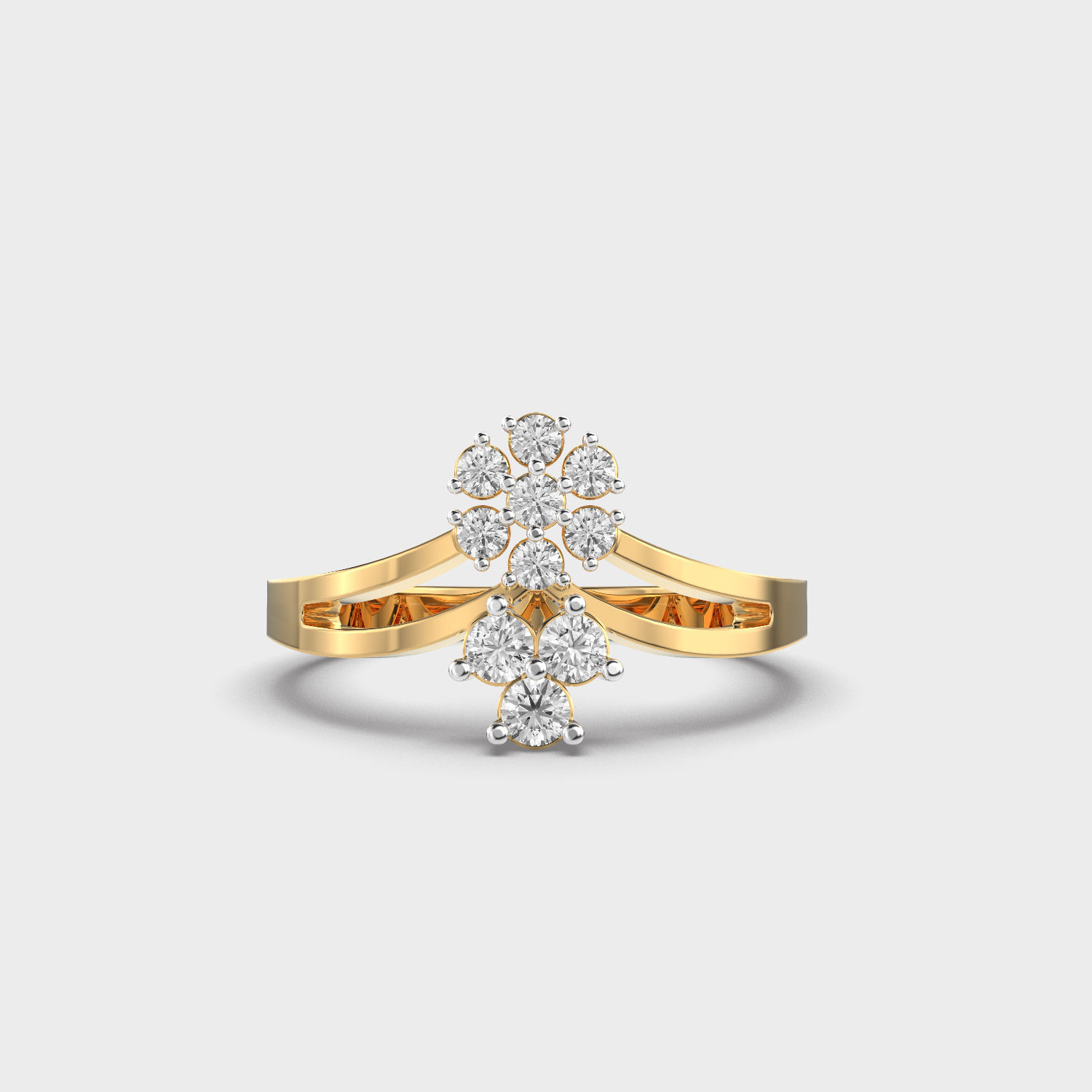 Floral Fantasy Diamond Ring