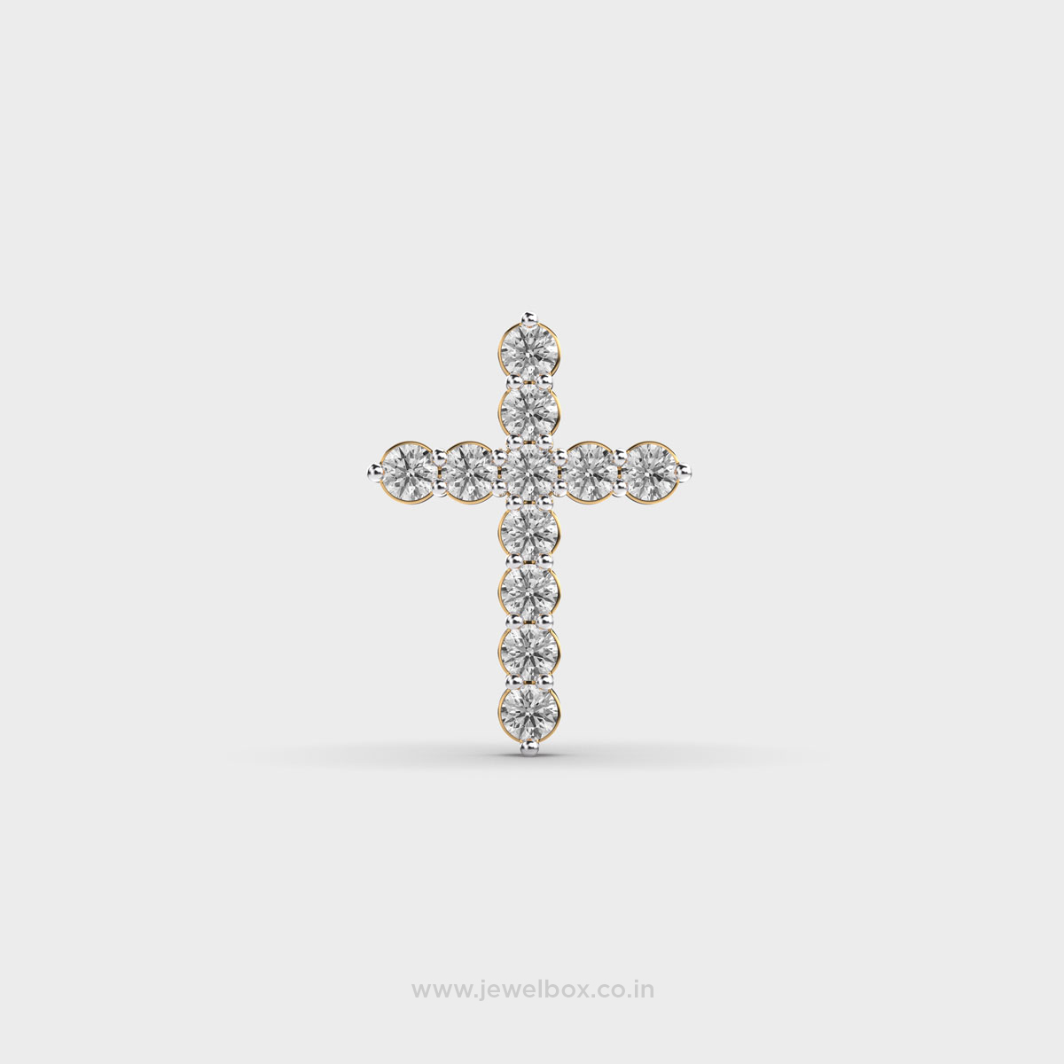 Jesus Cross Diamond Pendant