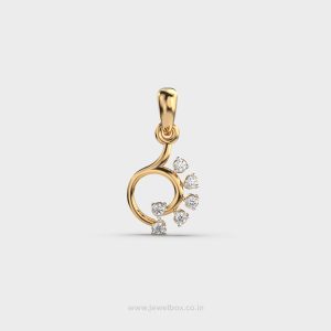 Luminous Aura Diamond Pendant