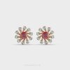 Charming Girandole Diamond Studs